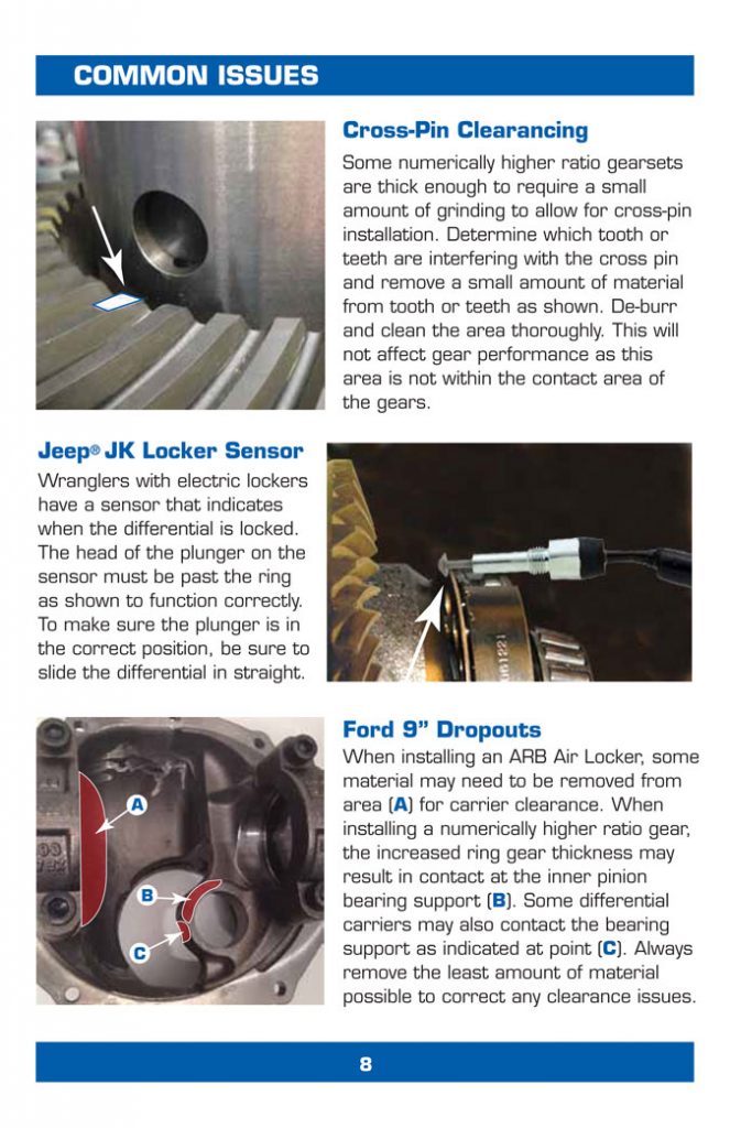 Differential Installation Instructions West Coast Differentials