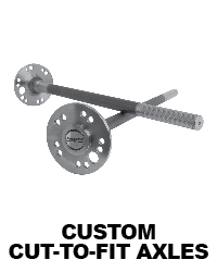 Custom Length Axle Shafts