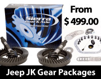 Jeep JK Gear Packages - Ring and Pinion