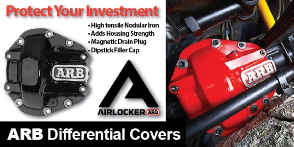 Off Road 4x4 Differential Cover