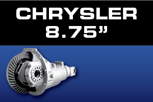 Chrysler 8.75 Differential Gear & Axle Parts - Ring & Pinion Gears, Axle Shafts, Locking Differentials, Limited Slip and Spider Gears