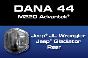 Dana 44 M220 Advantek JL/JT Gladiator Rear Differential Gear & Axle Parts - Ring & Pinion Gears, Axle Shafts, Locking Differentials, Limited Slip and Spider Gears
