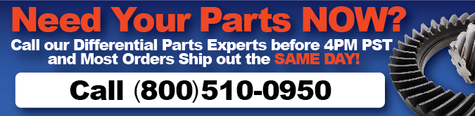 Differential Gear and Axle Parts - Same Day Shipping
