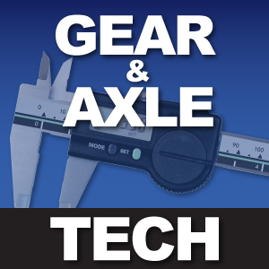 Technical Help - Gear & Axle