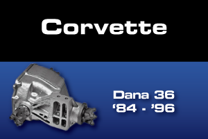 Corvette Dana 36 Differential Gear & Axle Parts - Ring & Pinion Gears, Axle Shafts, Locking Differentials, Limited Slip and Spider Gears
