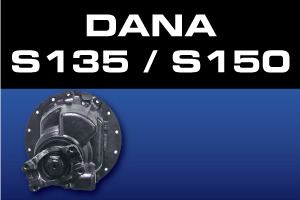 Dana S135 / S150 Differential Gear & Axle Parts - Ring & Pinion Gears, Axle Shafts, Locking Differentials, Limited Slip and Spider Gears