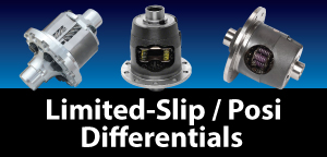 Limited Slip & Posi Differentials - Eaton Truetrac, Wavetrac & Auburn Posi