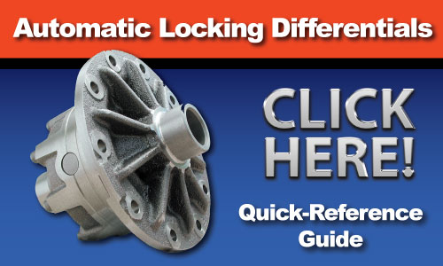 Automatic Locking Differential and Axle Locker Application Guide