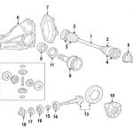 Pontiac GTO Late Model Differential - Exploded View Parts Diagram