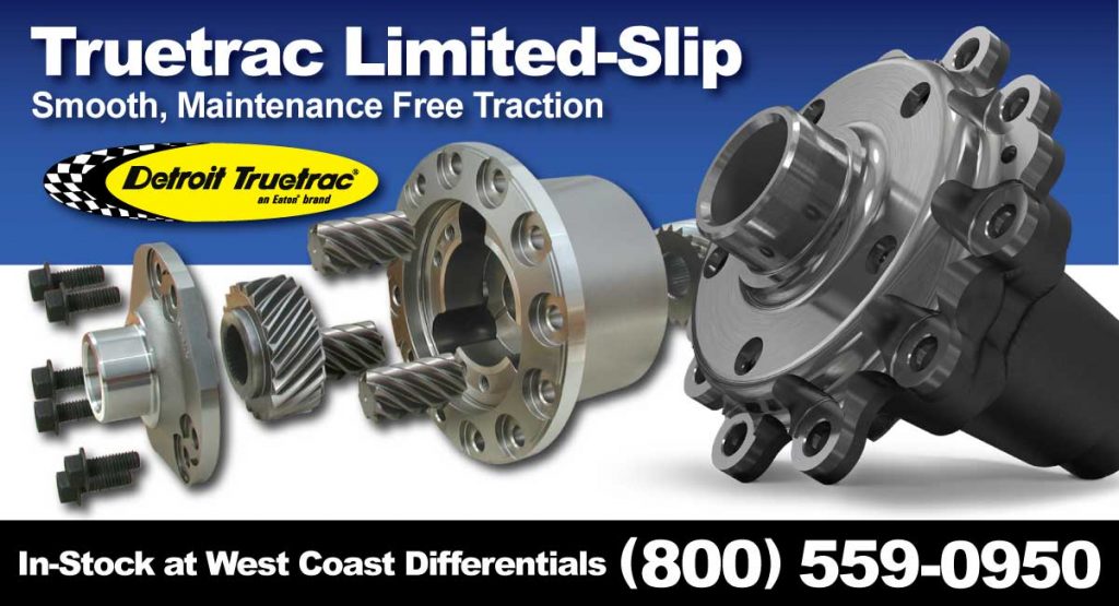 Truetrac LimitedSlip Differential Smooth MaintenanceFree Traction