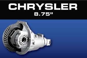 Chrysler 8.75 Differential Gear & Axle Parts - Ring & Pinion Gears, Axle Shafts, Locking Differentials, Limited Slip and Spider Gears