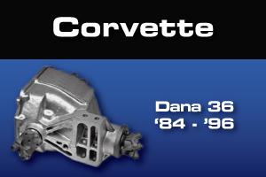 Corvette Dana 36 Differential Gear & Axle Parts - Ring & Pinion Gears, Axle Shafts, Locking Differentials, Limited Slip and Spider Gears