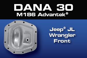 Dana 30 M186 JL Wrangler Front Differential Gear & Axle Parts - Ring & Pinion Gears, Axle Shafts, Locking Differentials, Limited Slip and Spider Gears