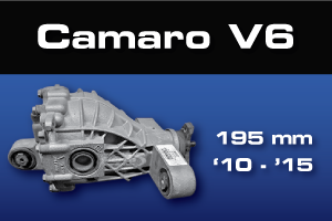 Camaro V6 195 MM Differential Gear & Axle Parts - Ring & Pinion Gears, Axle Shafts, Locking Differentials, Limited Slip and Spider Gears