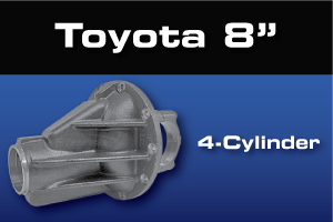 Toyota 8 4 Cyl.- Differential Gear & Axle Parts - Ring & Pinion Gears, Axle Shafts, Locking Differentials, Limited Slip and Spider Gears