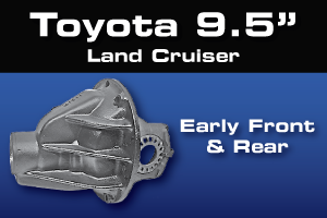 Toyota Landcruiser 9.5 Differential Gear & Axle Parts - Ring & Pinion Gears, Axle Shafts, Locking Differentials, Limited Slip and Spider Gears